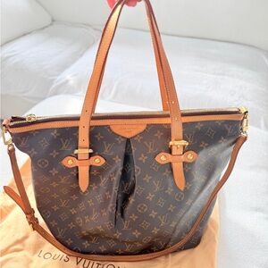 Louis Vuitton Dark Brown Monogram Tote